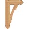 Ekena Millwork Olympic Arts & Crafts Smooth Bracket, Western Red Cedar, 3 1/2"W x 14"D x 22"H BKT04X14X22OLY03SWR - alternate 3